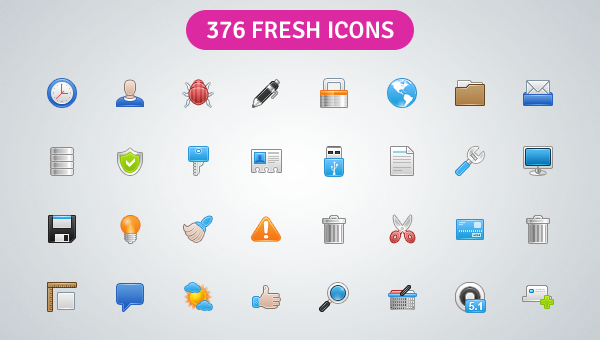 fresh icons