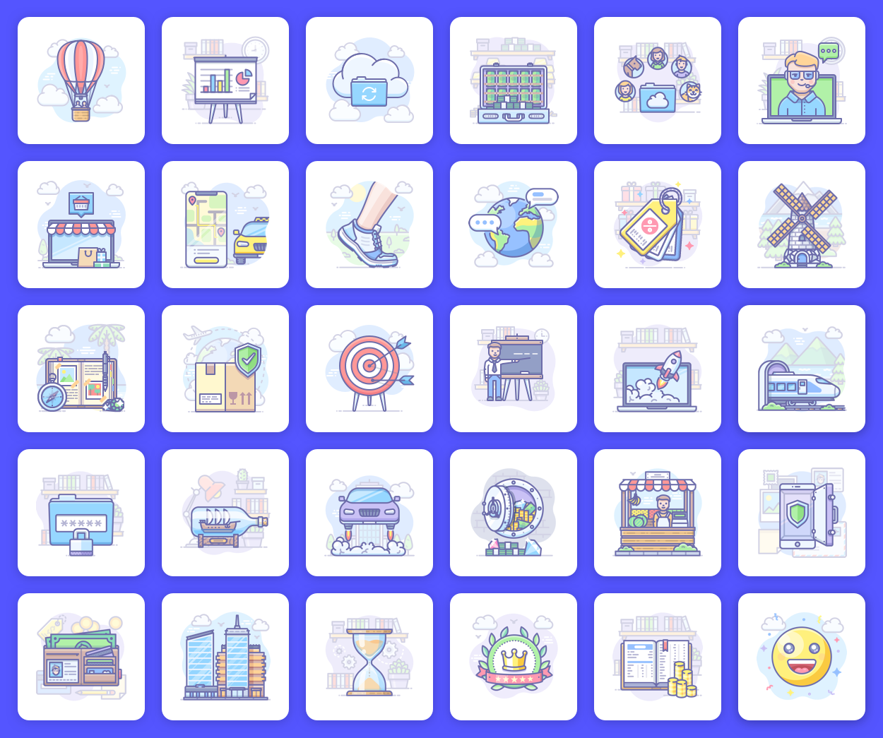 Scenarium icons